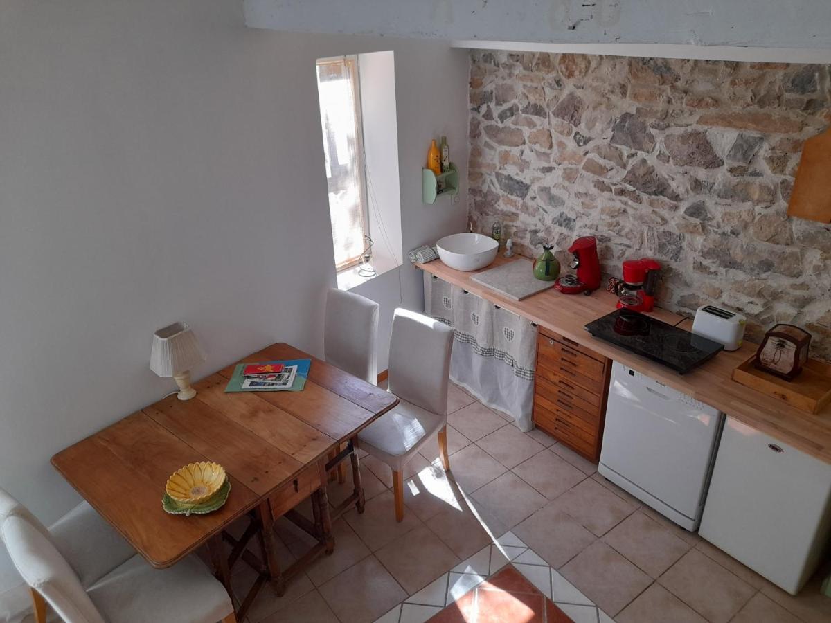 La Maisonnette Avec Spa Et Piscine Sainte-Valière Exterior foto