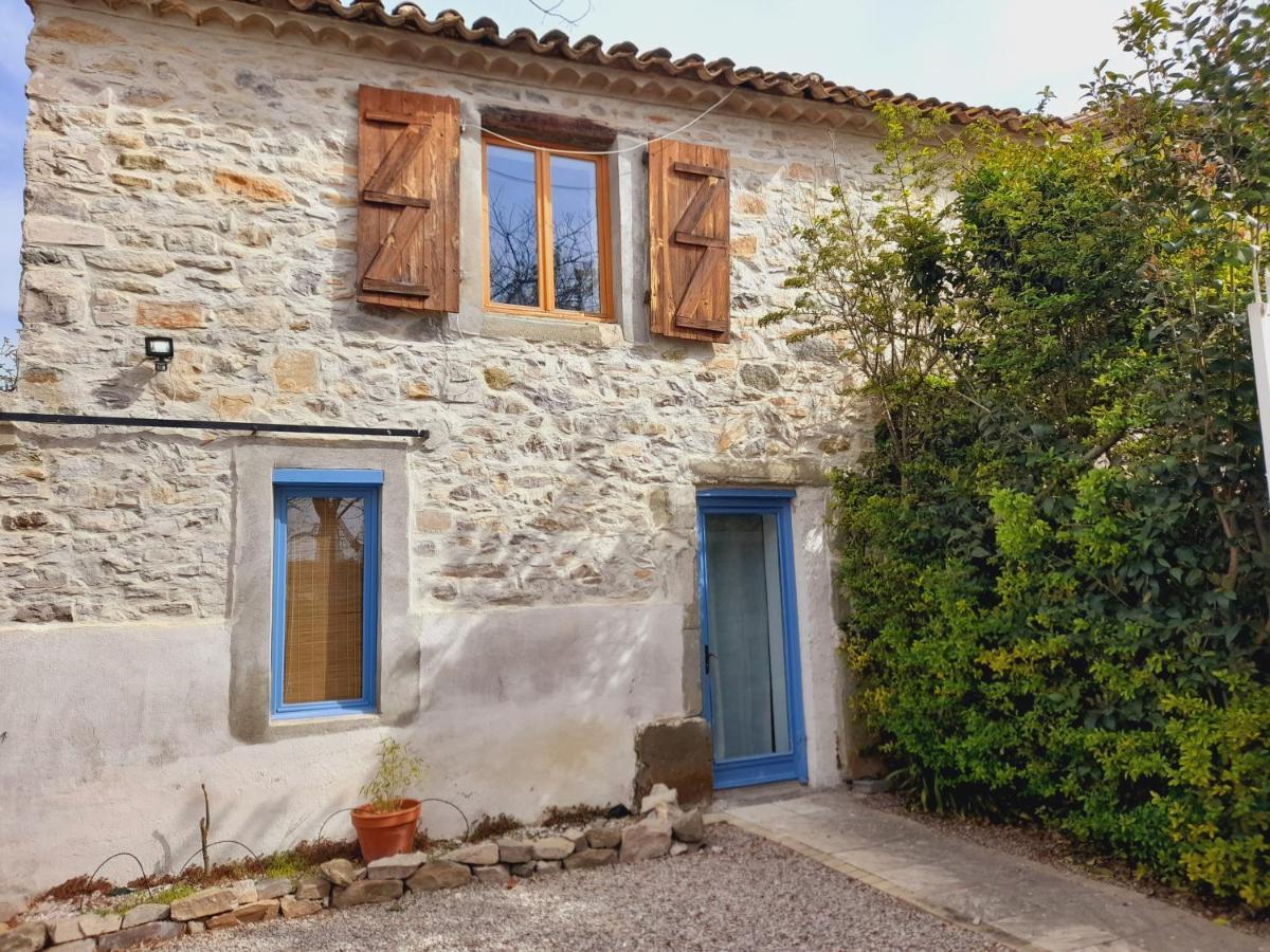 La Maisonnette Avec Spa Et Piscine Sainte-Valière Exterior foto
