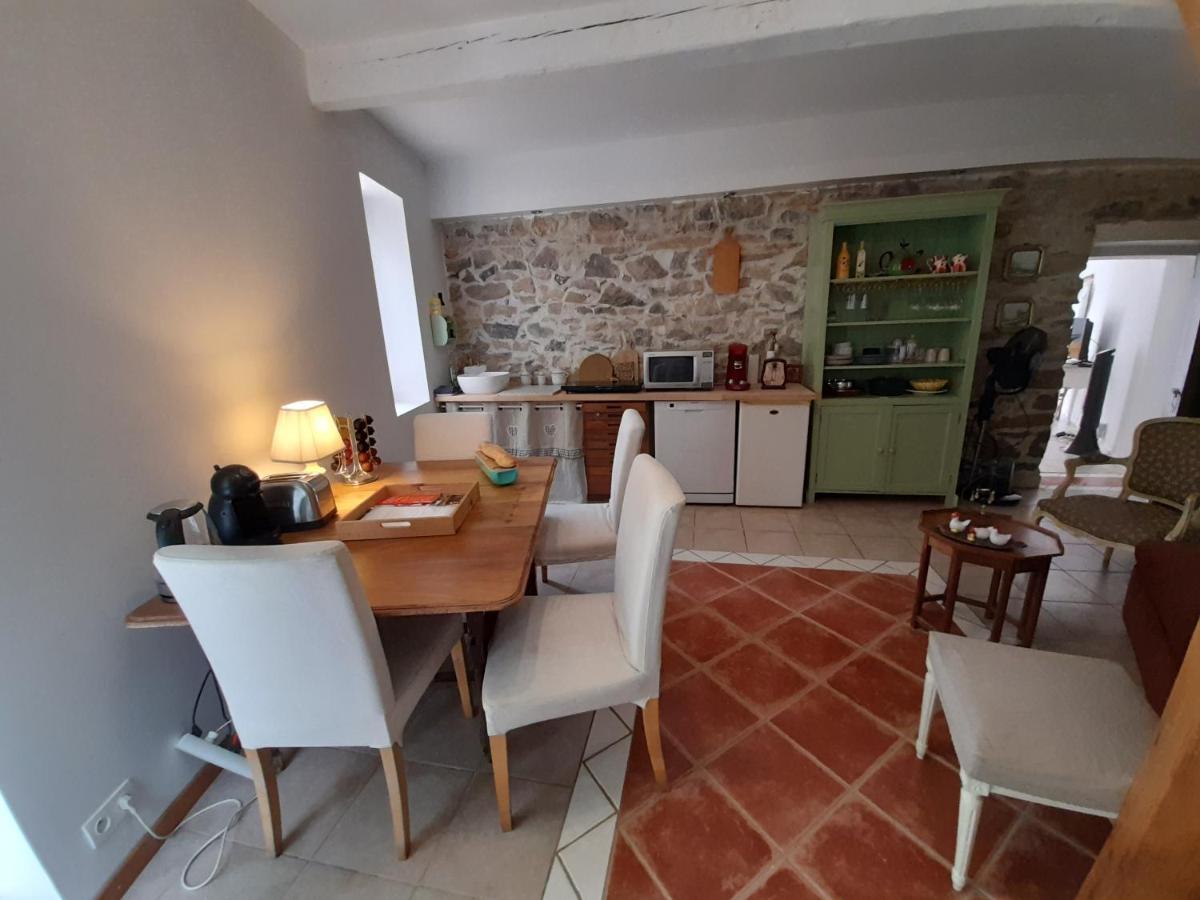 La Maisonnette Avec Spa Et Piscine Sainte-Valière Exterior foto