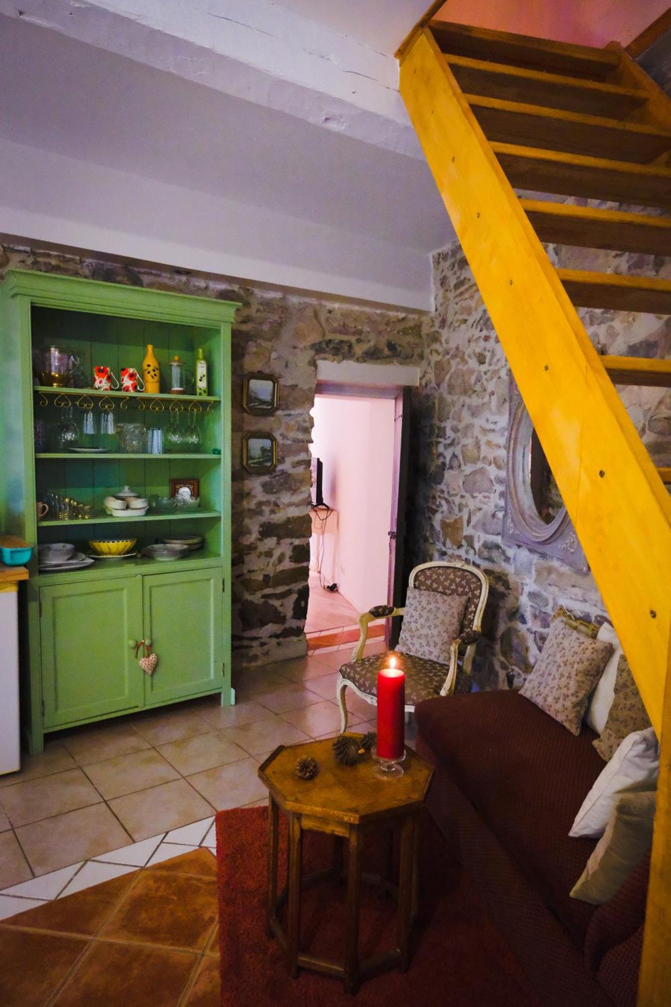 La Maisonnette Avec Spa Et Piscine Sainte-Valière Exterior foto