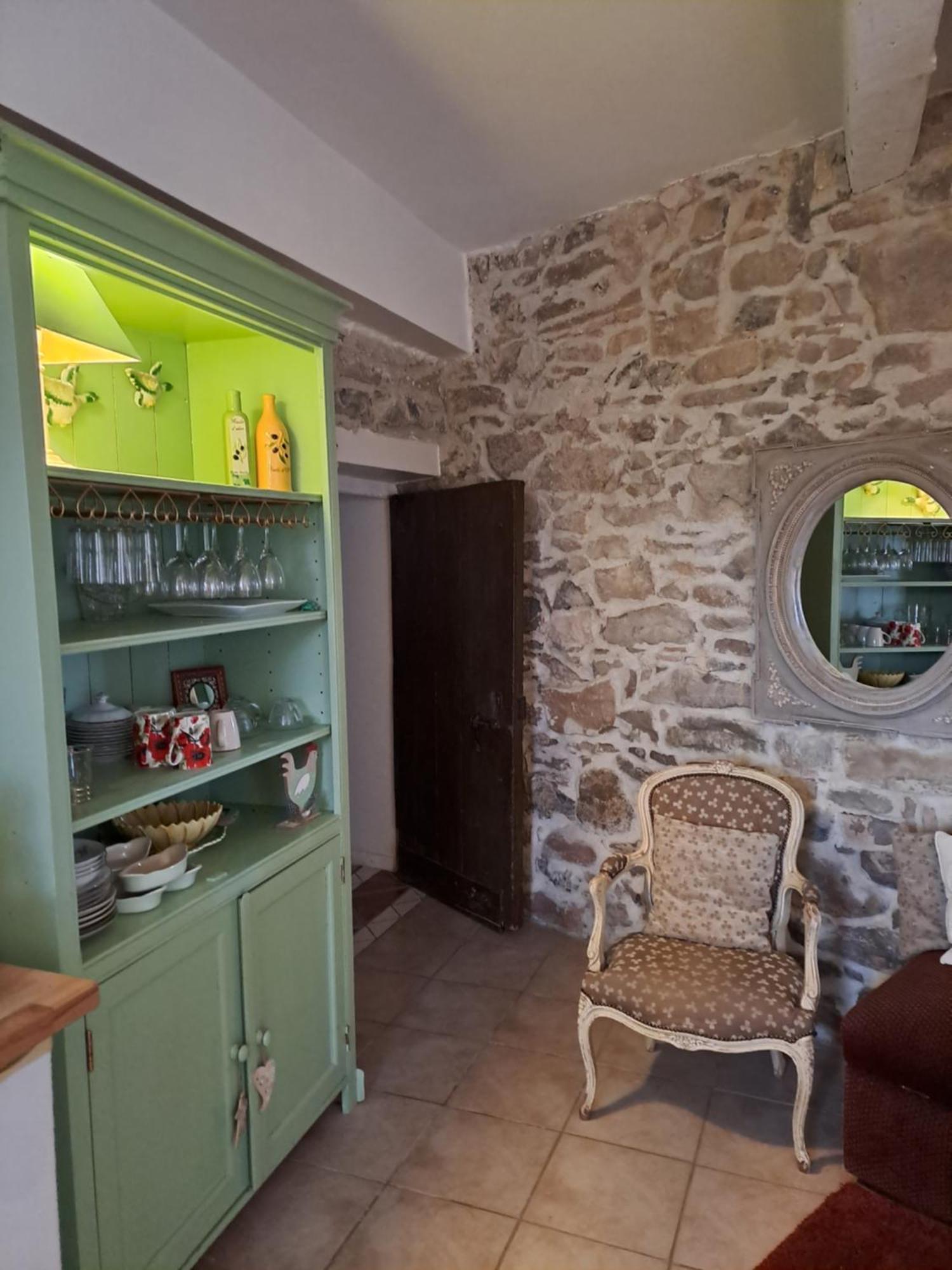 La Maisonnette Avec Spa Et Piscine Sainte-Valière Exterior foto