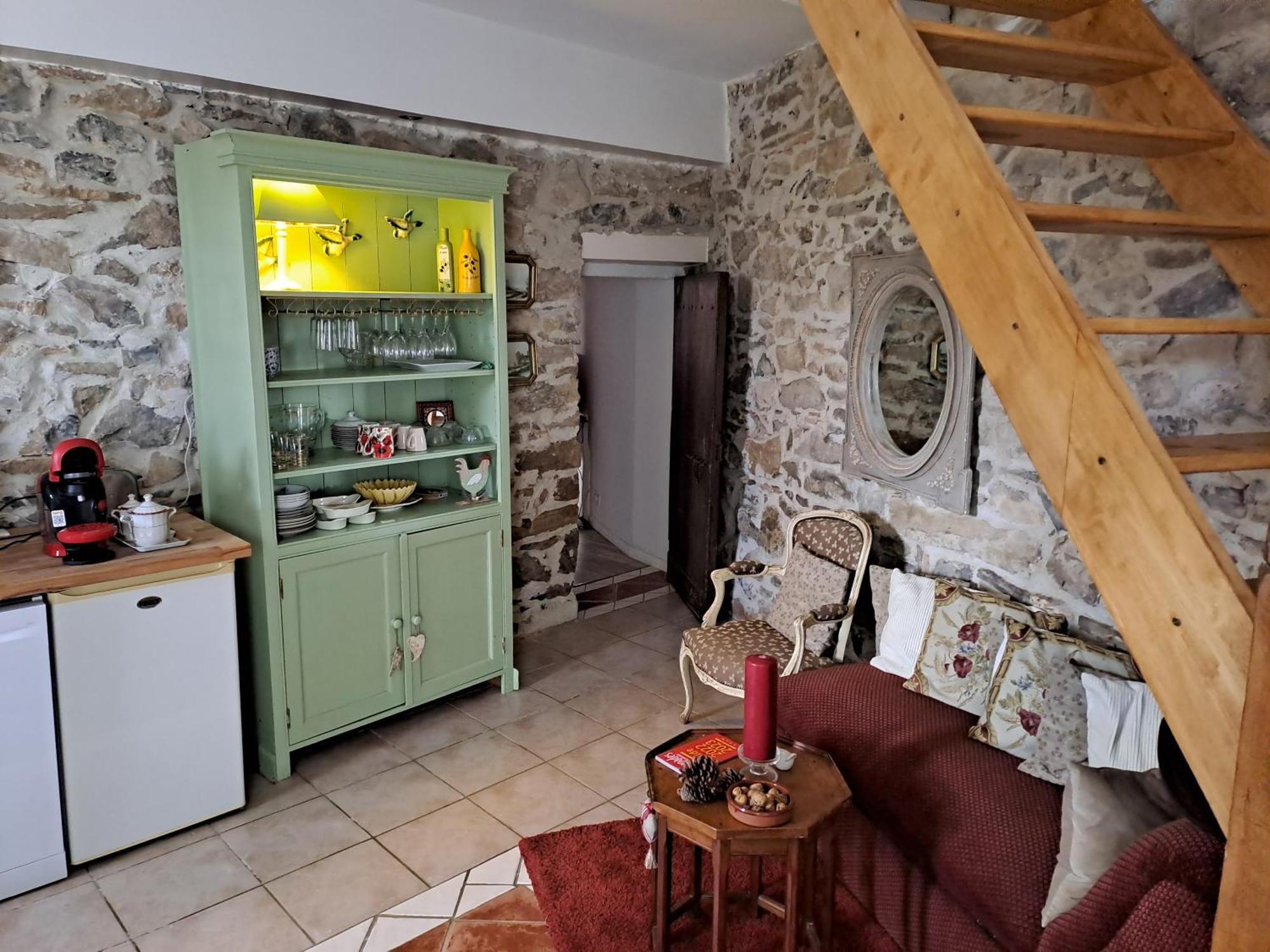 La Maisonnette Avec Spa Et Piscine Sainte-Valière Exterior foto
